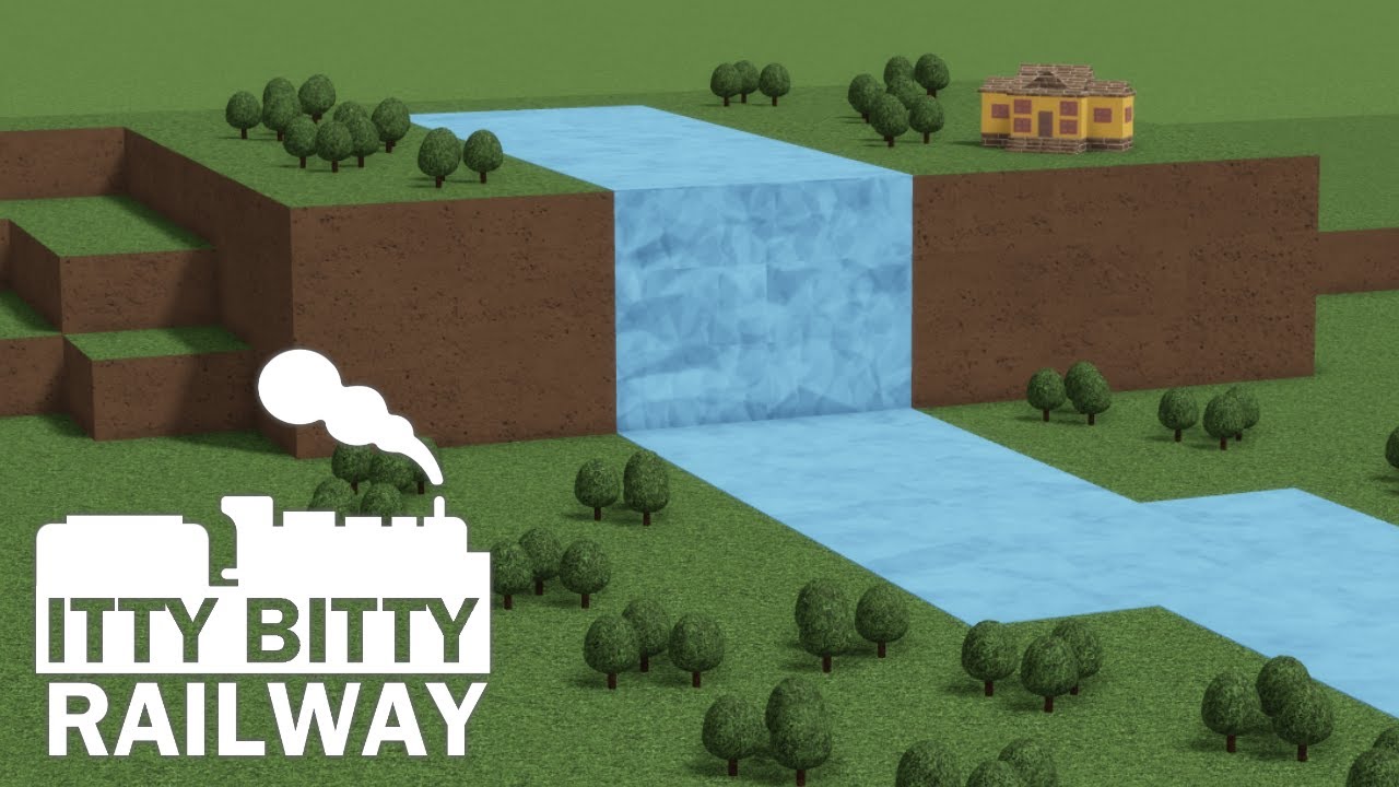 Simple Waterfall Roblox Itty Bitty Railway Youtube - codes for itty bitty city on roblox