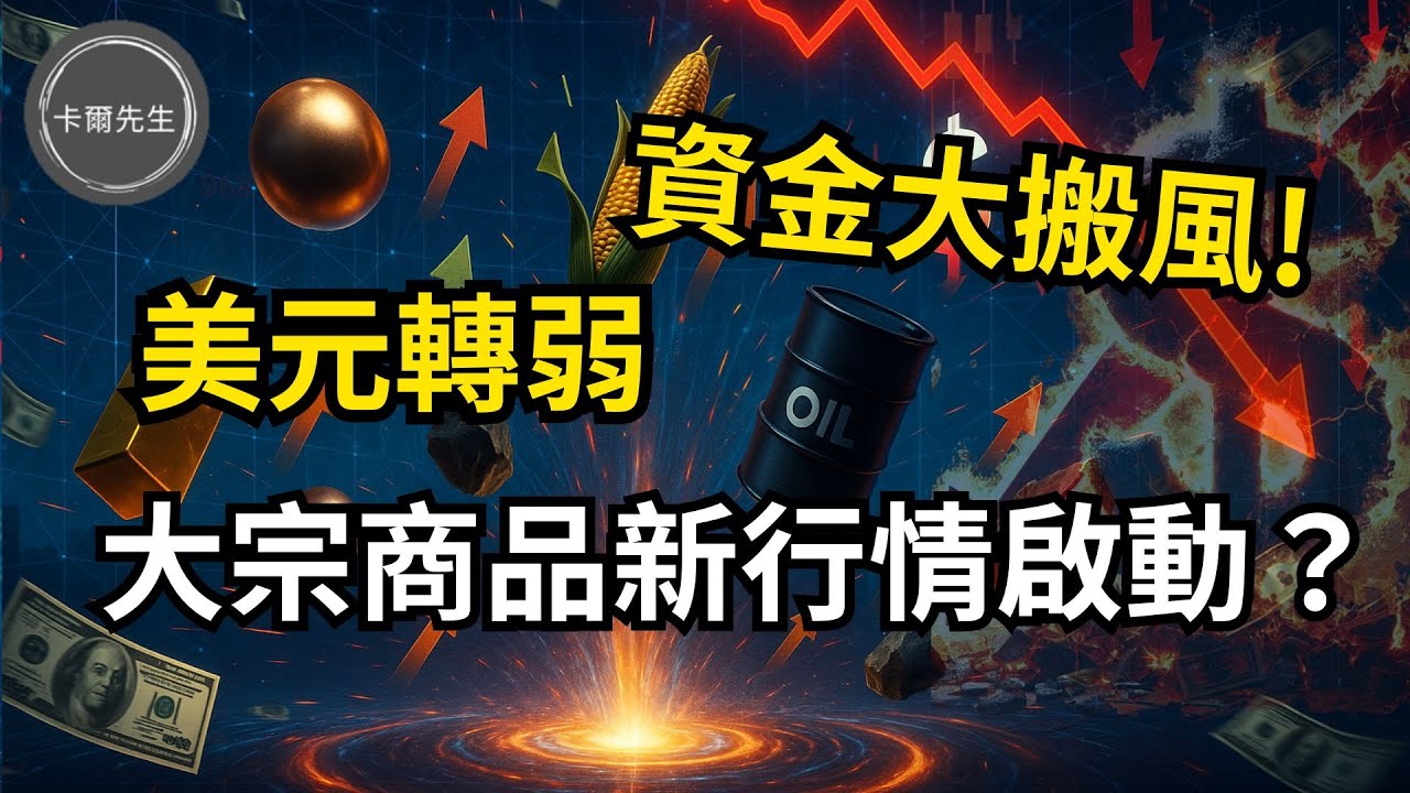 大宗商品全面啟動？美元走弱、央行買金、散裝航運抬頭！下一波投資機會來了？(EP317)20250928