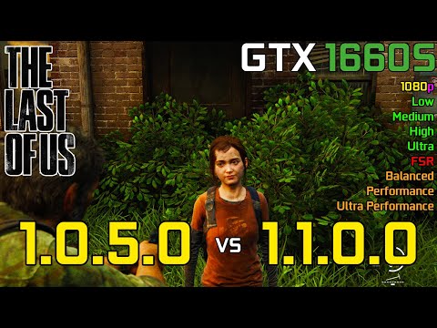 GTX 1060 3GB, The Last of Us Part 1 PC - Patch 1.1.0.0