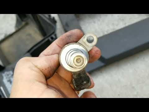 How to remove solenoid valve on tranny on a Acura Tl