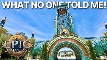 12 Things I Wish I Knew BEFORE Going To Epic Universe! WATCH BEFORE YOU GO!