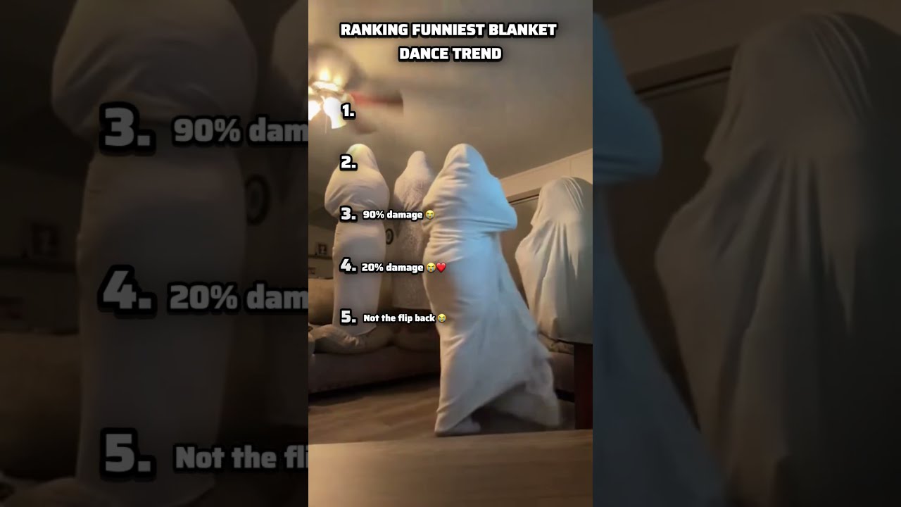 Ranking Funniest Blanket Dance Trend Funny Funnyvideos Dancechallenge