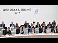 Menghadiri KTT G20 Sesi III, Osaka, 29 Juni 2019