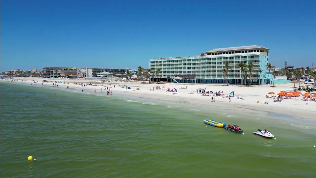 Fort Myers Beach Spring Break Aerial View YouTube