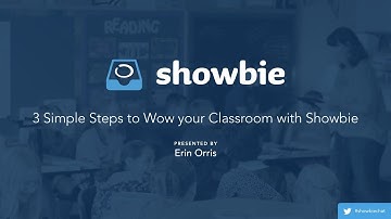 3 Simple Steps to Wow your Classroom with Showbie Webinar