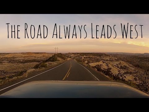 The Road Always Leads West - Book Trailer