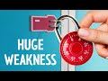 Combination Locks Are Completely Useless, Here&#39;s Why