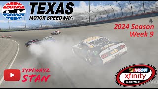 2024 iRacing NASCAR Xfinity Series full season at Texas -- Week 9/39 by Sydewayz Stan 50 views 1 month ago 1 hour, 1 minute