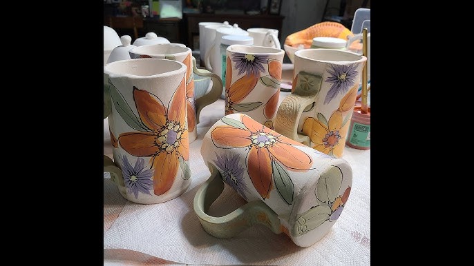 3 Ways of Painting Porcelain – MudandLeaves