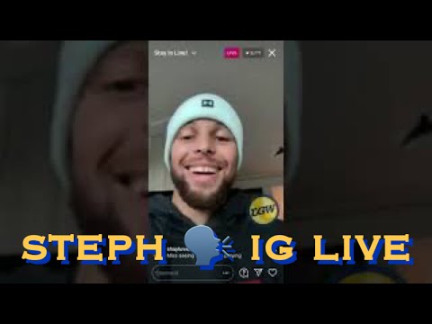 📱 Stephen Curry IG Live: Oakland uni; Canon/Ryan/Riley; plays Vanessa Carlton on piano (TIMESTAMPS)