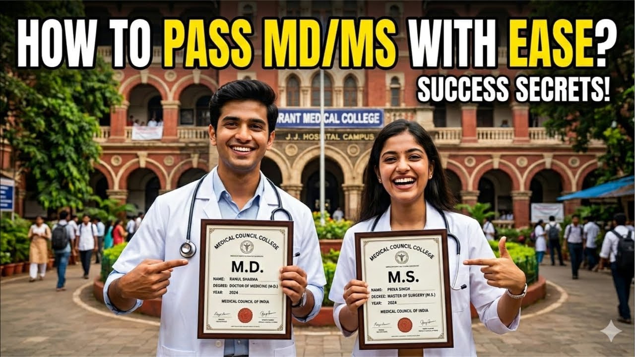 PASS MD/MS exams with ease !
