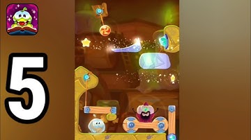 Cut The Rope: Magic - Gameplay Walkthrough Part 5 | Ancient Library (Android, iOS)