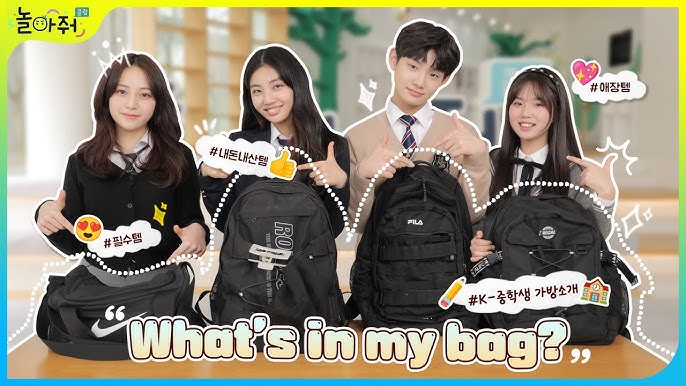 So the level 3 backpacks came to real life, and are sold in korean