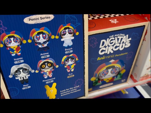 The Amazing Digital Circus Pomni Series Animiniz Pendantz - YouTube