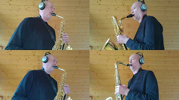 "Mir geht's gut" (I am fine) for Saxophone Quartet (AATB)