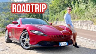 [Roadtrip] 2000km en Ferrari ROMA à travers les Montagnes ! EM Run 2022