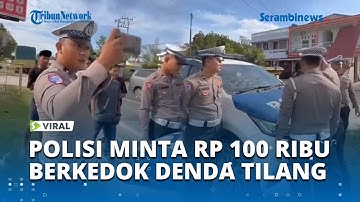 VIRAL Polisi di Sumedang Lakukan Pungli saat Razia, Korban Dimintai Uang Berkedok Denda Tilang