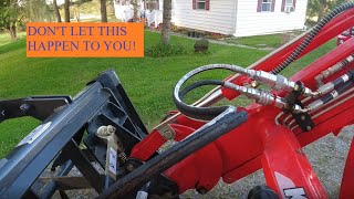 Hose Protection On My Kioti