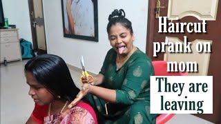 Haircut prank on Mamiyar + Vlog with family | A fun day vlog, skincare, intimate hygiene etc