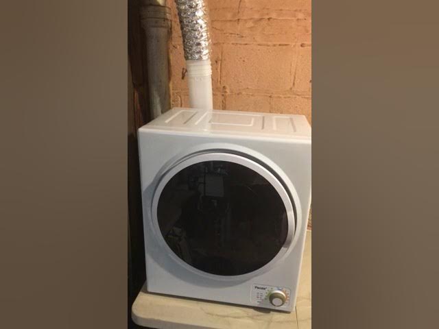 Panda Portable Compact Stainless Steel Tumble Dryer Apartment Size 110V 13lbs/3.75 Cu.Ft. PAN760SF