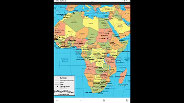 Map Of Africa 