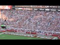 What happens at Bryant Denny during a TV Time Out
