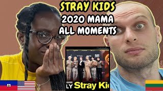 REACTION TO Stray Kids (스트레이 키즈) - 2020 MAMA All Moments | FIRST TIME WATCHING