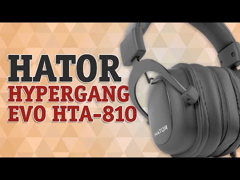 Навушники Hator Hypergang EVO Black HTA-810