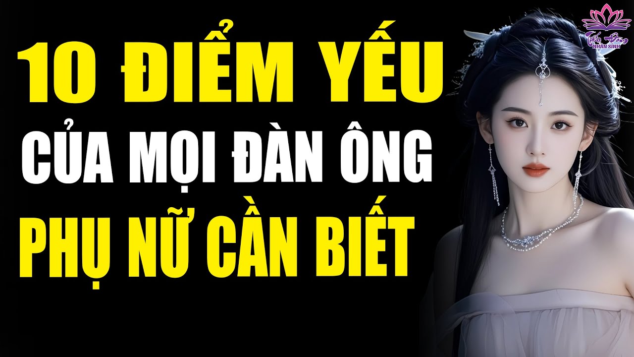 Outline Video 10 Điểm Yếu Của Đàn Ông Mà Mọi Người Phụ Nữ Cần Biết