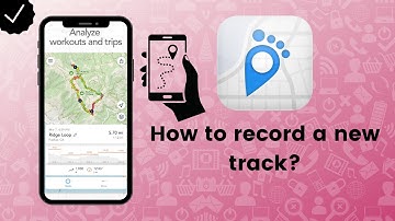 How to record a new track on Footpath?