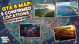 GTA 6 Map: 5 Locations Rockstar Has Officially Confirmed