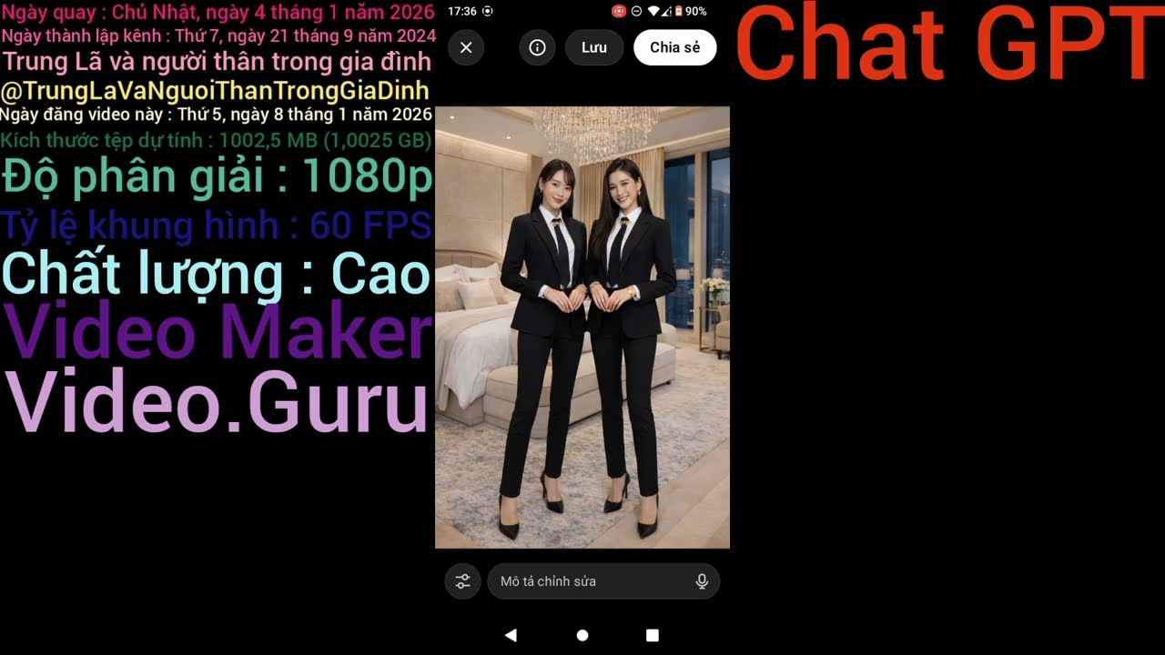 Chat GPT tạo ra hình ảnh về cô gái mặc vest RẤT GIỐNG THẬT !