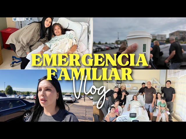 Mi hermana fue hospitalizada 🚨 ... Volamos de urgencia a Chicago 🙏