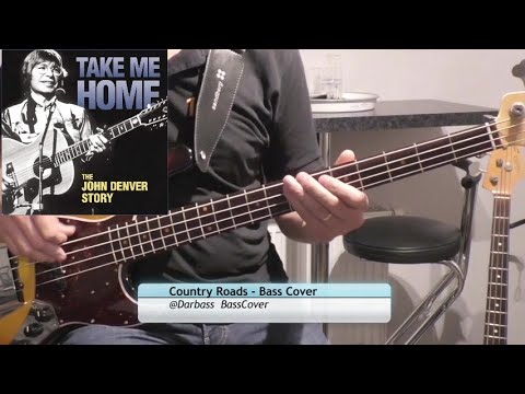 John Denver] Take Me Home, Country Roads - Bass Cover 🎧 - YouTube