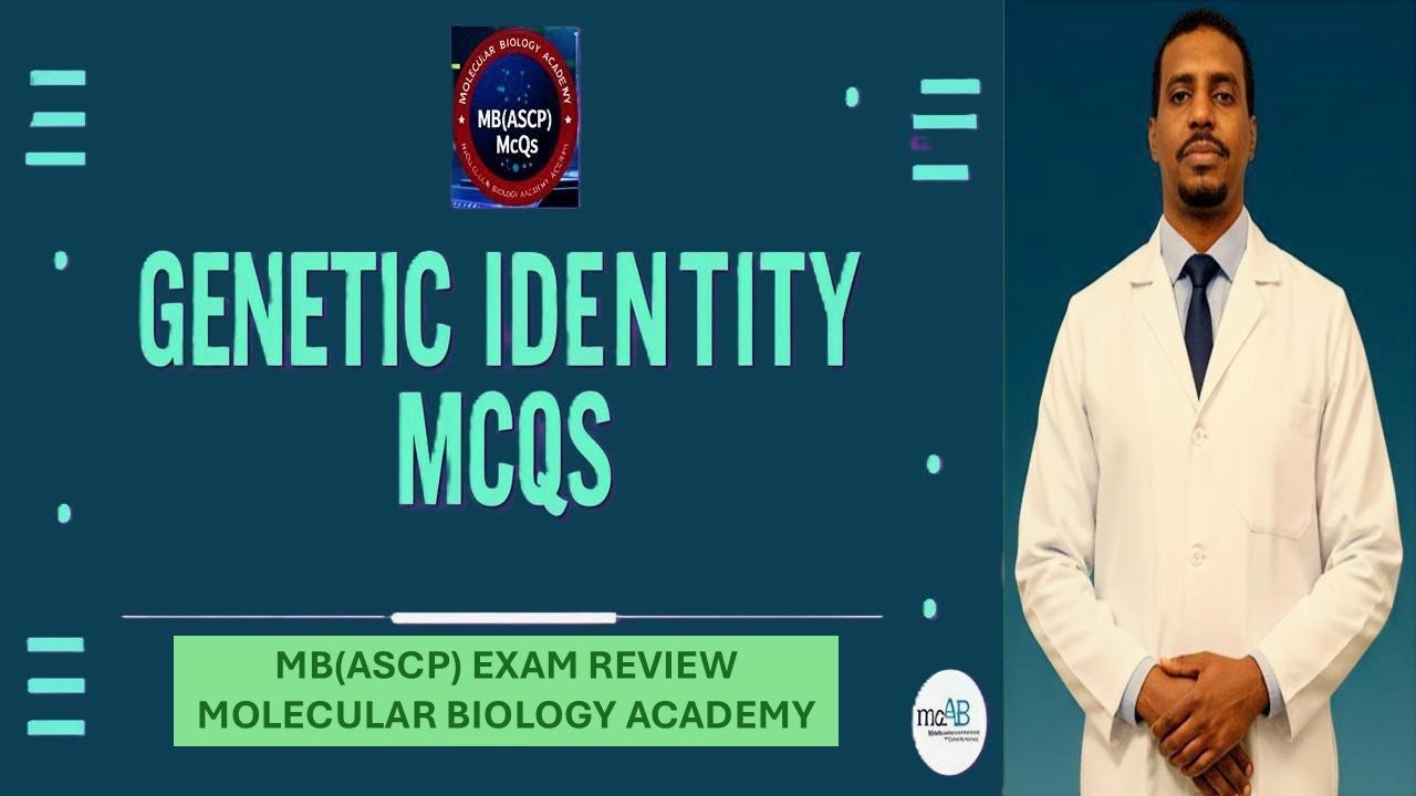 60. Conquer the MB(ASCP) Exam 💪 Genetic Identity MCQs You Must Know