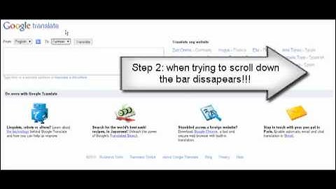 Google Translate Language Selection Error