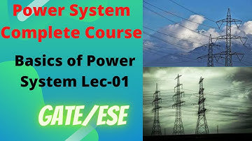 Power System Lec- 01 | Basics of Power Systems Part 1