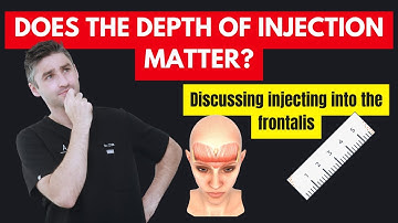 How To Treat The Frontalis INCLUDING Depth of Injection | Array Academy Aesthetics Training