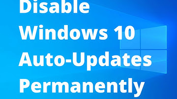How To Disable Windows 10 Auto Update Permanently Urdu