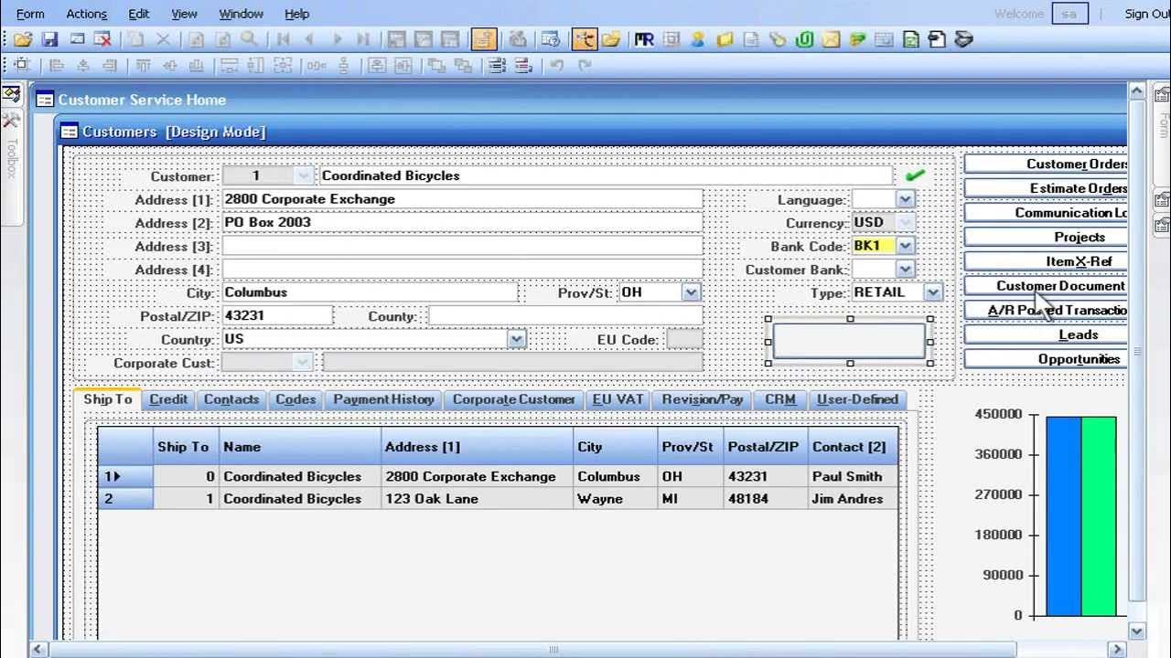 Infor Syteline ERP 9.0의 작업지시등록 화면예시 - YouTube