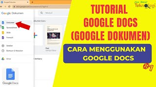 Tutorial Google Docs - Cara Memulai Menggunakan Google Docs