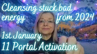 1st January Energy Cleanse. Removing all bad energy from 2024