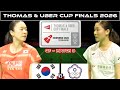 Kim Ga-eun and Lin Hsiang-ti push each other to the limit | Badminton UC26