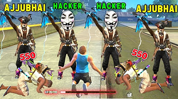Ajjubhai Hacker In My Game 😱 I Meet World Bigest Hacker In My Cs-Ranked / Garena Free Fire 🔥