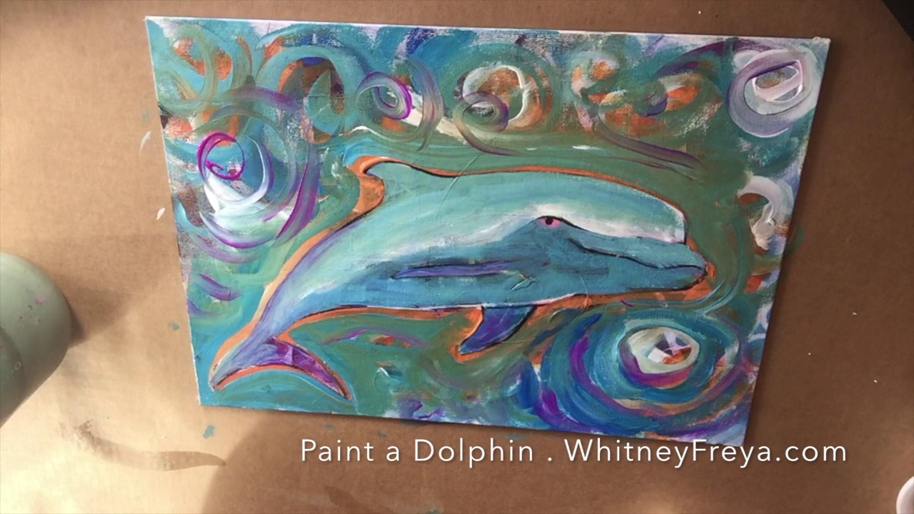 How to Paint a Dolphin & Why You Want to!