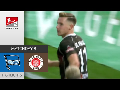 Hertha Berlin St. Pauli Goals And Highlights