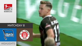 St. Pauli On The Rise | Hertha BSC - St. Pauli 1-2 | Highlights | Matchday 8 - Bundesliga 2 2023/24 screenshot 5