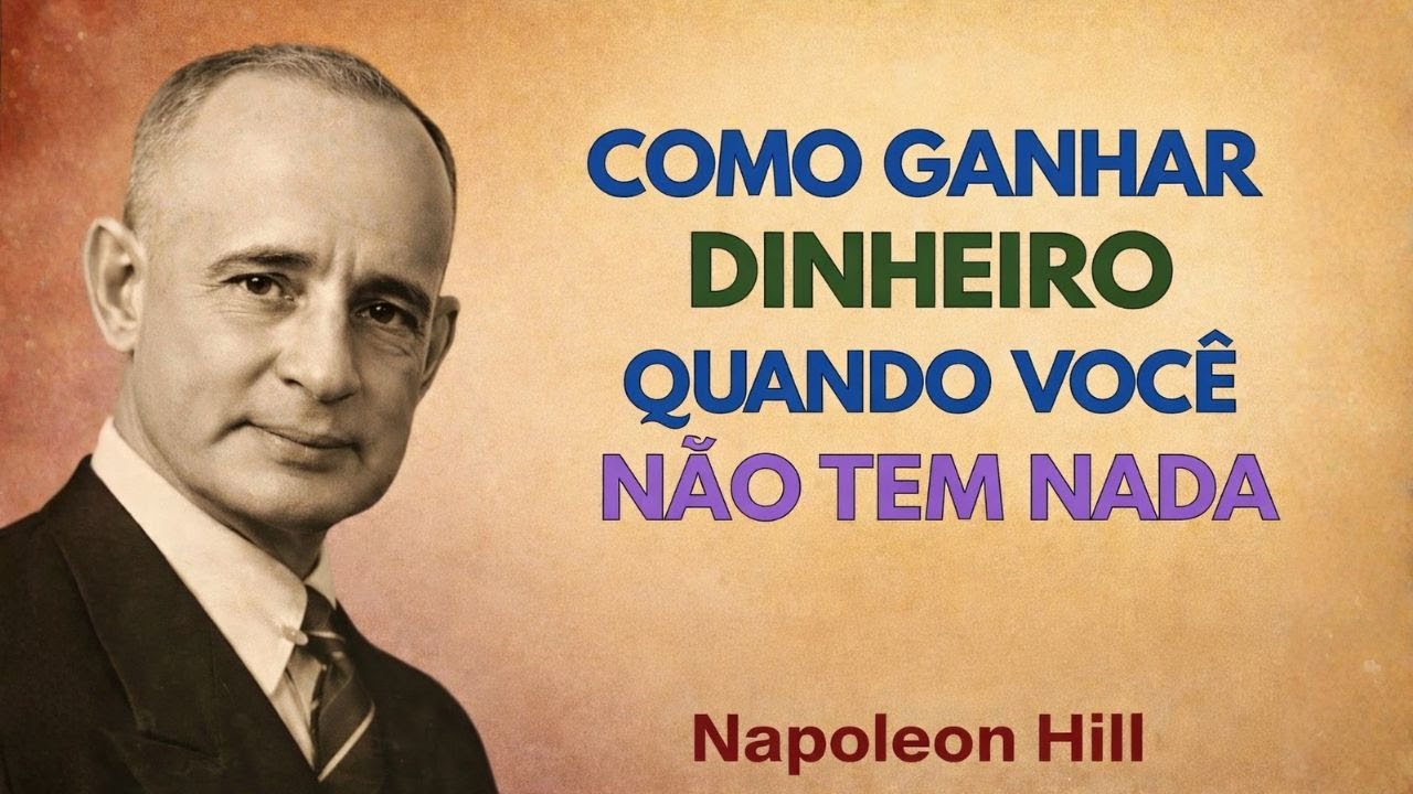 Como Ganhar Dinheiro Quando Você Não Tem Nada (Napoleon Hill Explica)