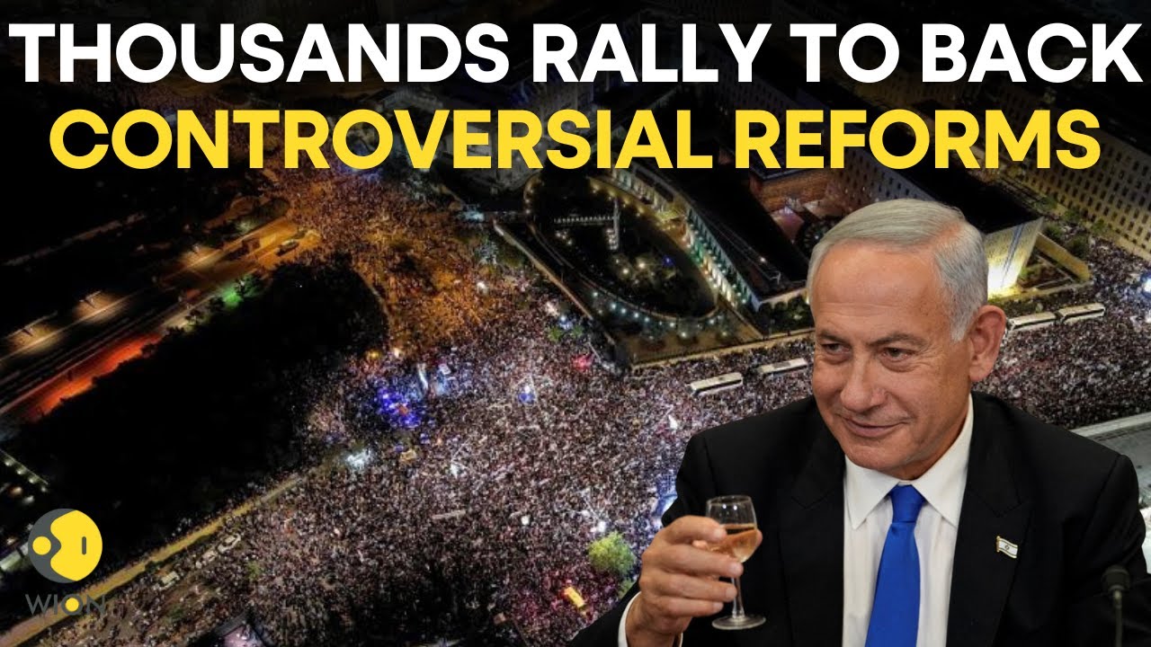 Thousands rally in Jerusalem in favour of Netanyahu’s planned judicial overhaul | Israel News | WION