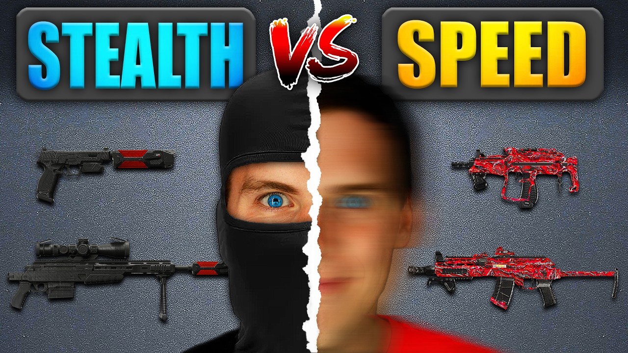 I Used STEALTHY vs RUN N GUN Loadouts in Warzone